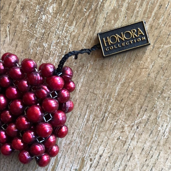 HONORA Cultured Freshwater Pearl Stretch Bracelet; EUC - Picture 5 of 6